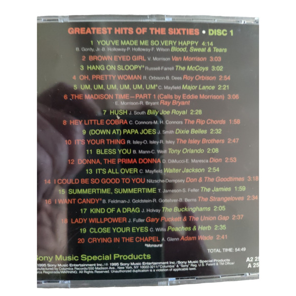 3 CD music bundle from the 60's - Picture 5 of 7